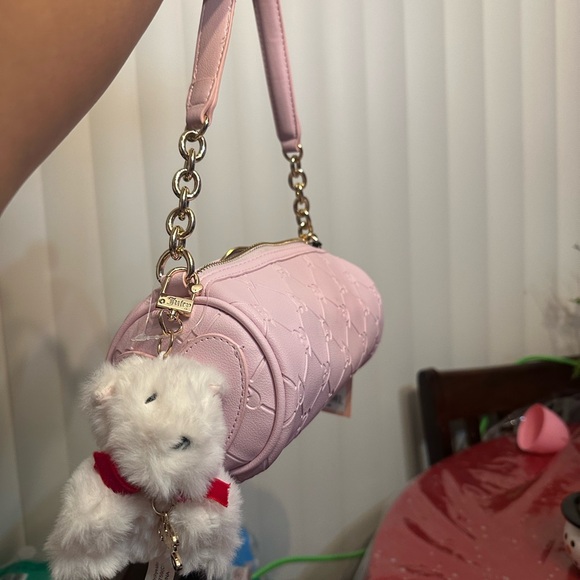 Juicy Couture Light pink Holiday in Juicy roll Bag with Chain Strap - Picture 2 of 16